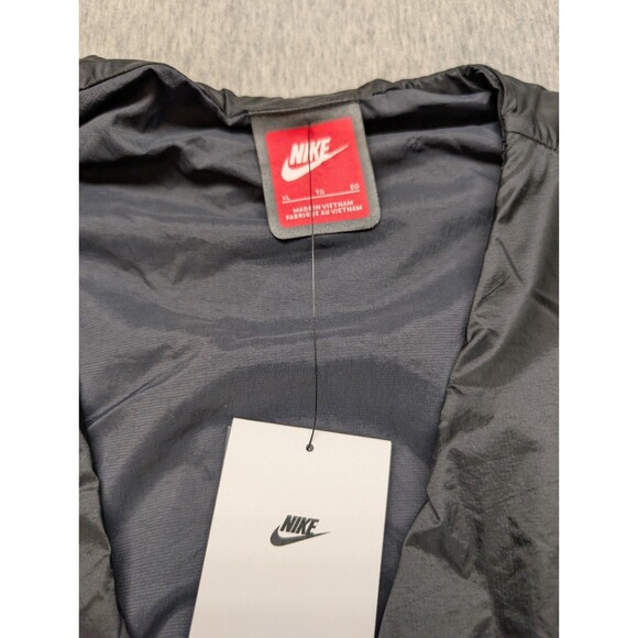 Nike Tech Woven Vest Mens XL Black Loose Fit Insulated Puffer Nylon HM4262-010 - Picture 5 of 9